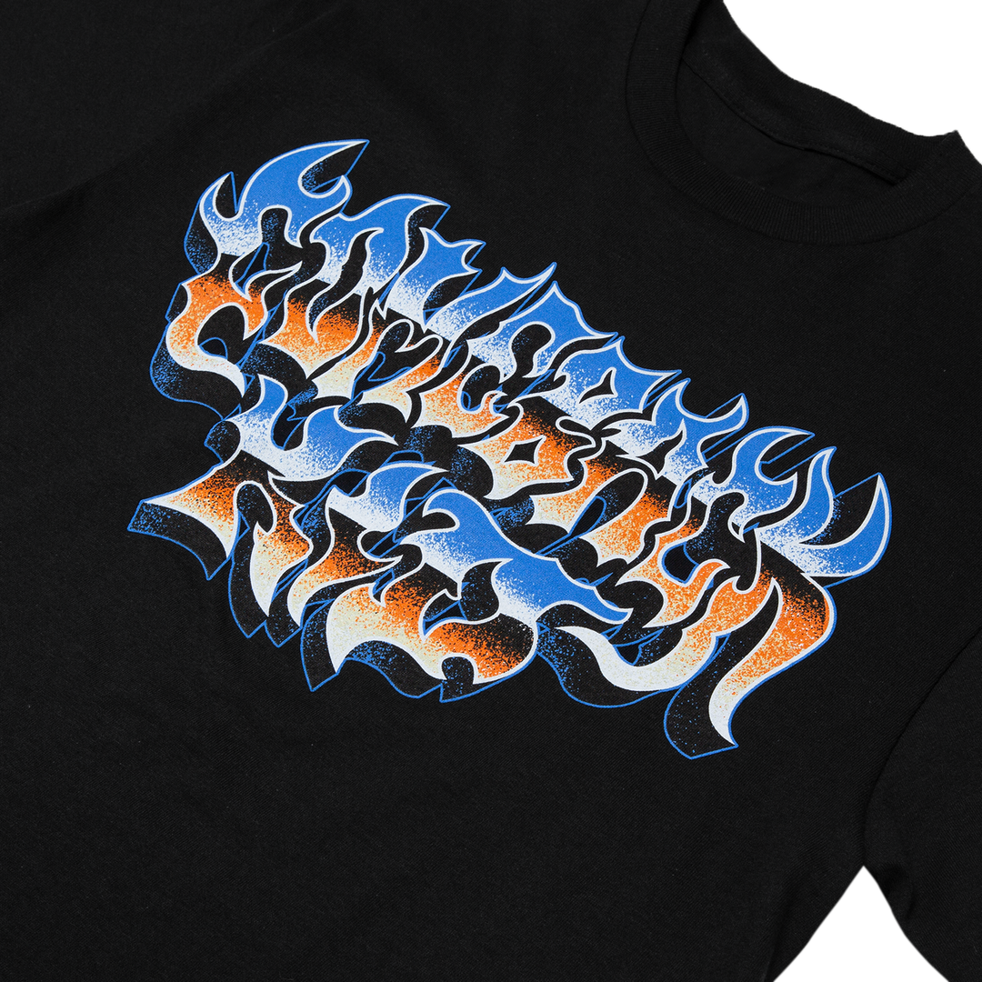 Glass Metal Black Tee