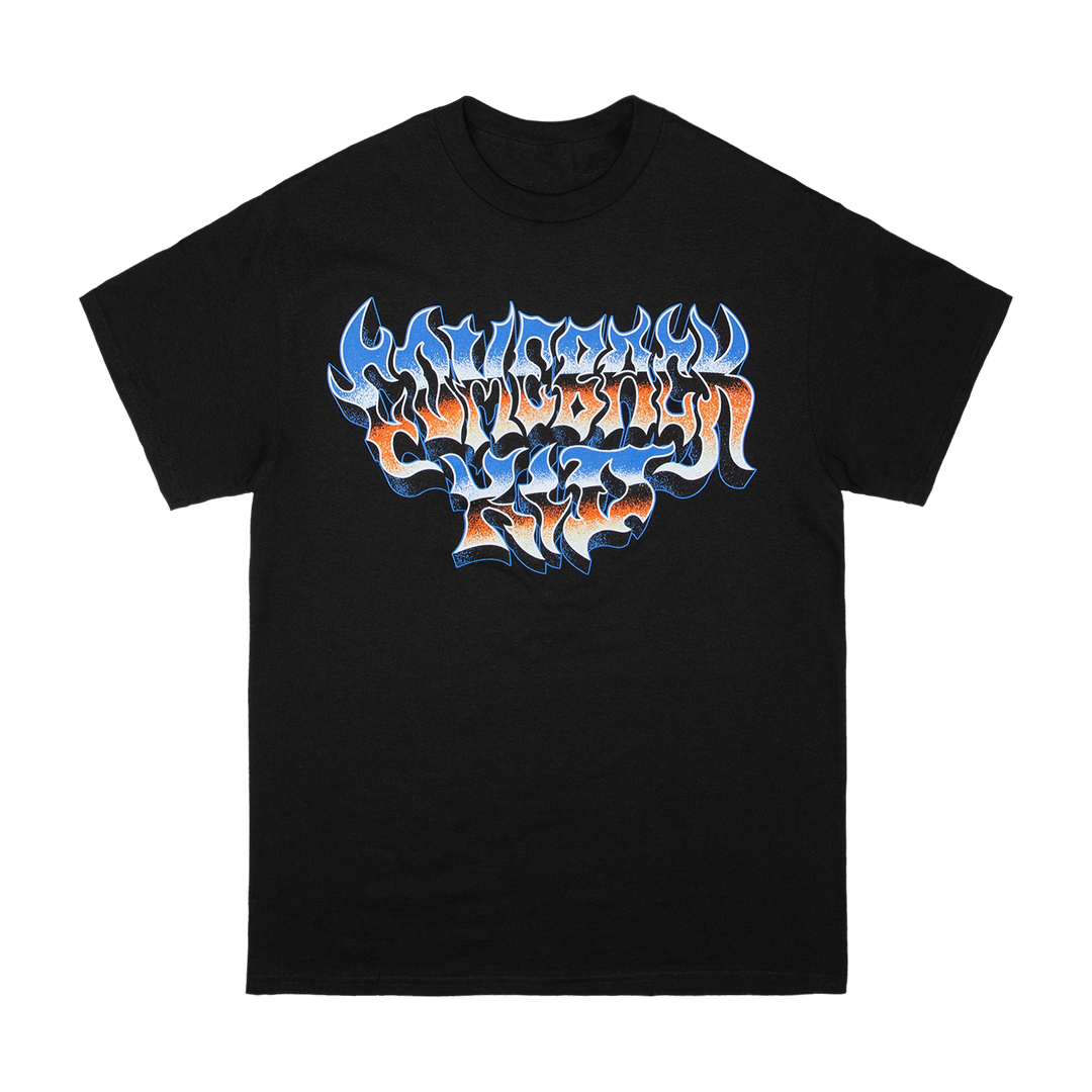 Glass Metal Black Tee